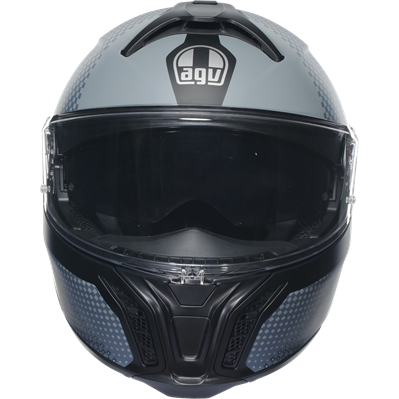 AGV Tour Modular Textour Flip-Up Helmet Matt Black / Grey  - FREE UK Shipping, FREE 365 Day Returns | Moto Central