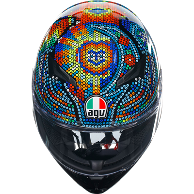 AGV K3 Rossi WInter Test 2018 ECE 22.06 Full Face Helmet Replica