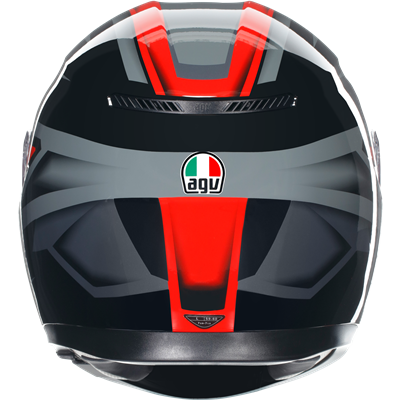 AGV K3 Compound ECE 22.06 Full Face Helmet Black / Red