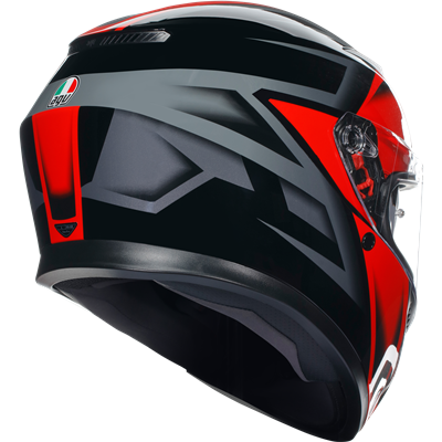 AGV K3 Compound ECE 22.06 Full Face Helmet Black / Red