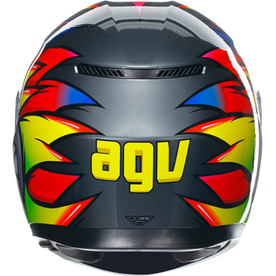 AGV K3 Birdy 2.0 ECE 22.06 Full Face Helmet Grey / Yellow / Red