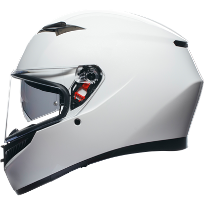 AGV K3 Solid ECE 22.06 Full Face Helmet Seta White