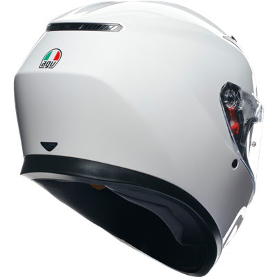 AGV K3 Solid ECE 22.06 Full Face Helmet Seta White