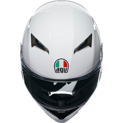 AGV K3 Solid ECE 22.06 Full Face Helmet Seta White