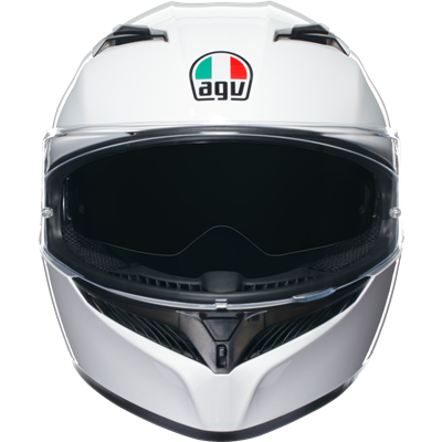 AGV K3 Solid ECE 22.06 Full Face Helmet Seta White