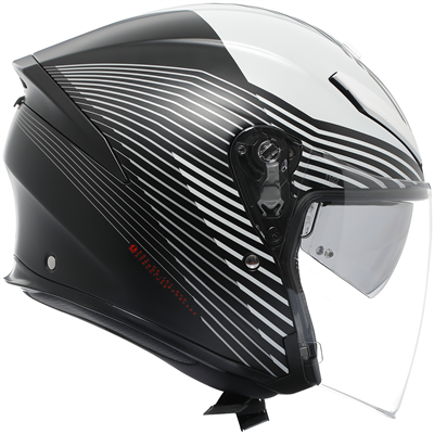 AGV K5 Jet Evo Solid Open Face Helmet Nardo Grey - FREE UK Shipping, FREE 365 Day Returns | Moto Central