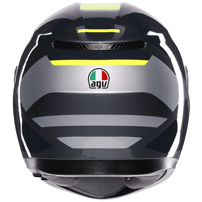 AGV K3 ECE 22.06 Shade Full Face Helmet Grey / Fluo Yellow