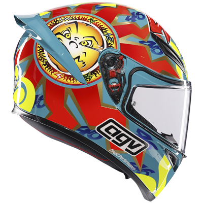 AGV K1-S Rossi Mugello 1999 Full Face Helmet Replica  - FREE UK Shipping, FREE 365 Day Returns | Moto Central