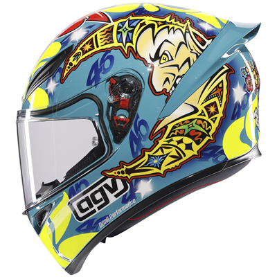 AGV K1-S Rossi Mugello 1999 Full Face Helmet Replica  - FREE UK Shipping, FREE 365 Day Returns | Moto Central