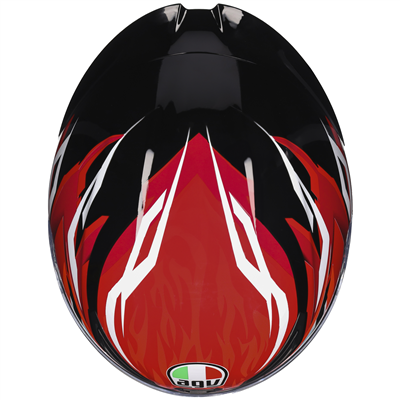 AGV K1-S Lion Full Face Helmet Black / Red / White