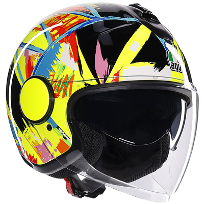 AGV Eteres Rossi Winter Test 2019 Open Face Helmet Replica