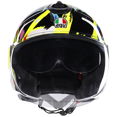 AGV Eteres Rossi Winter Test 2019 Open Face Helmet Replica  - FREE UK Shipping, FREE 365 Day Returns | Moto Central