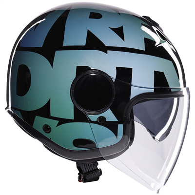 AGV Eteres Lido 46 Open Face Helmet Replica  - FREE UK Shipping, FREE 365 Day Returns | Moto Central