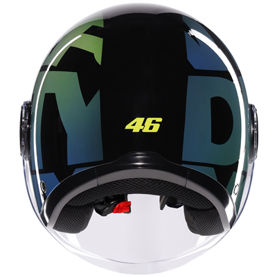 AGV Eteres Lido 46 Open Face Helmet Replica  - FREE UK Shipping, FREE 365 Day Returns | Moto Central