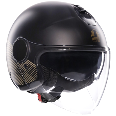 AGV Eteres Ponza Open Face Helmet Black / Bronze