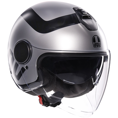 AGV Eteres Rimini Open Face Helmet Matt Grey / Black