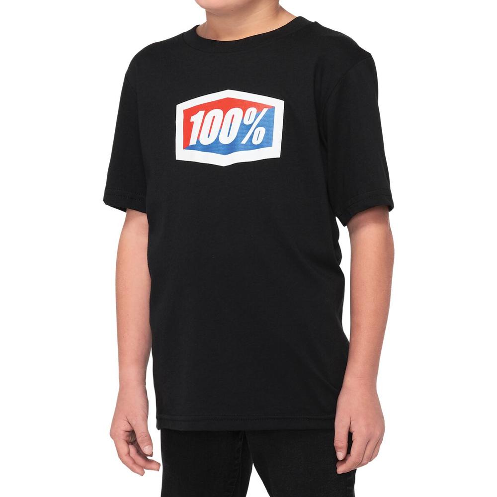 100% Official T-Shirt Black / Blue / Red / White