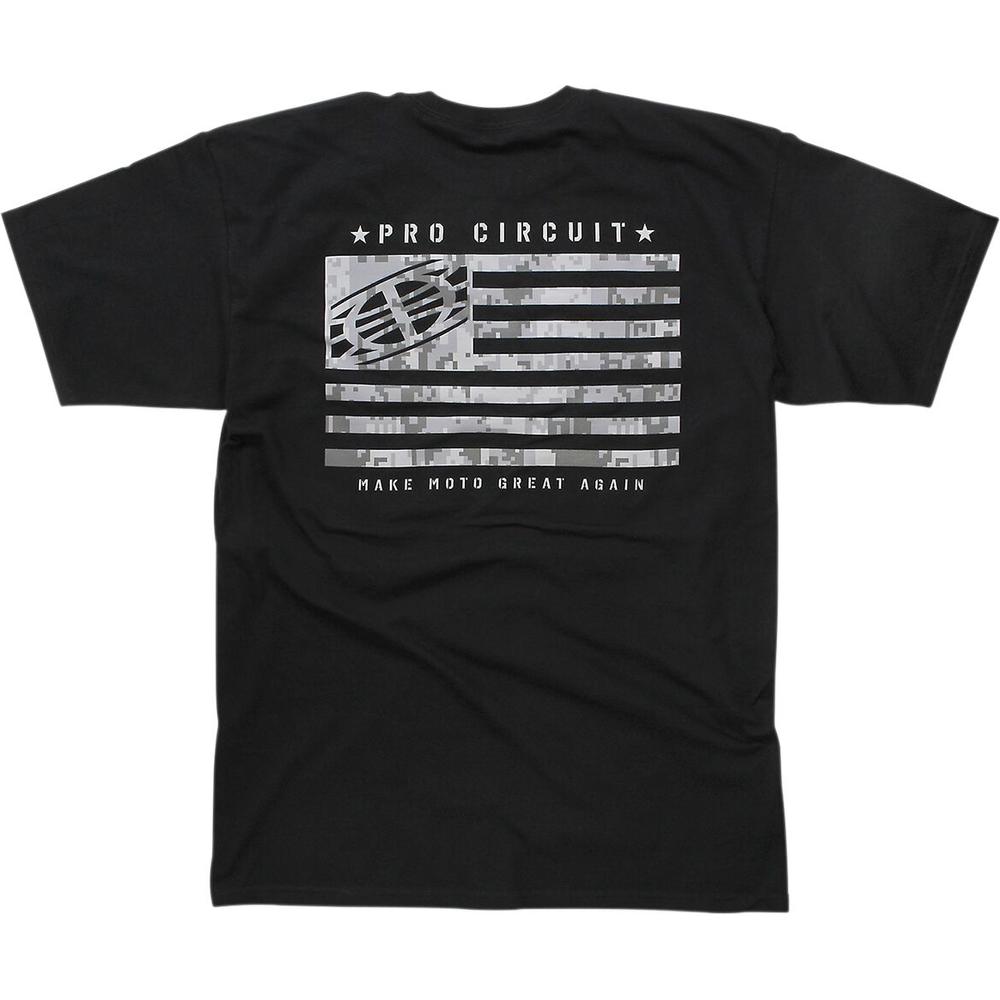 Pro Circuit Flag T-Shirt Black