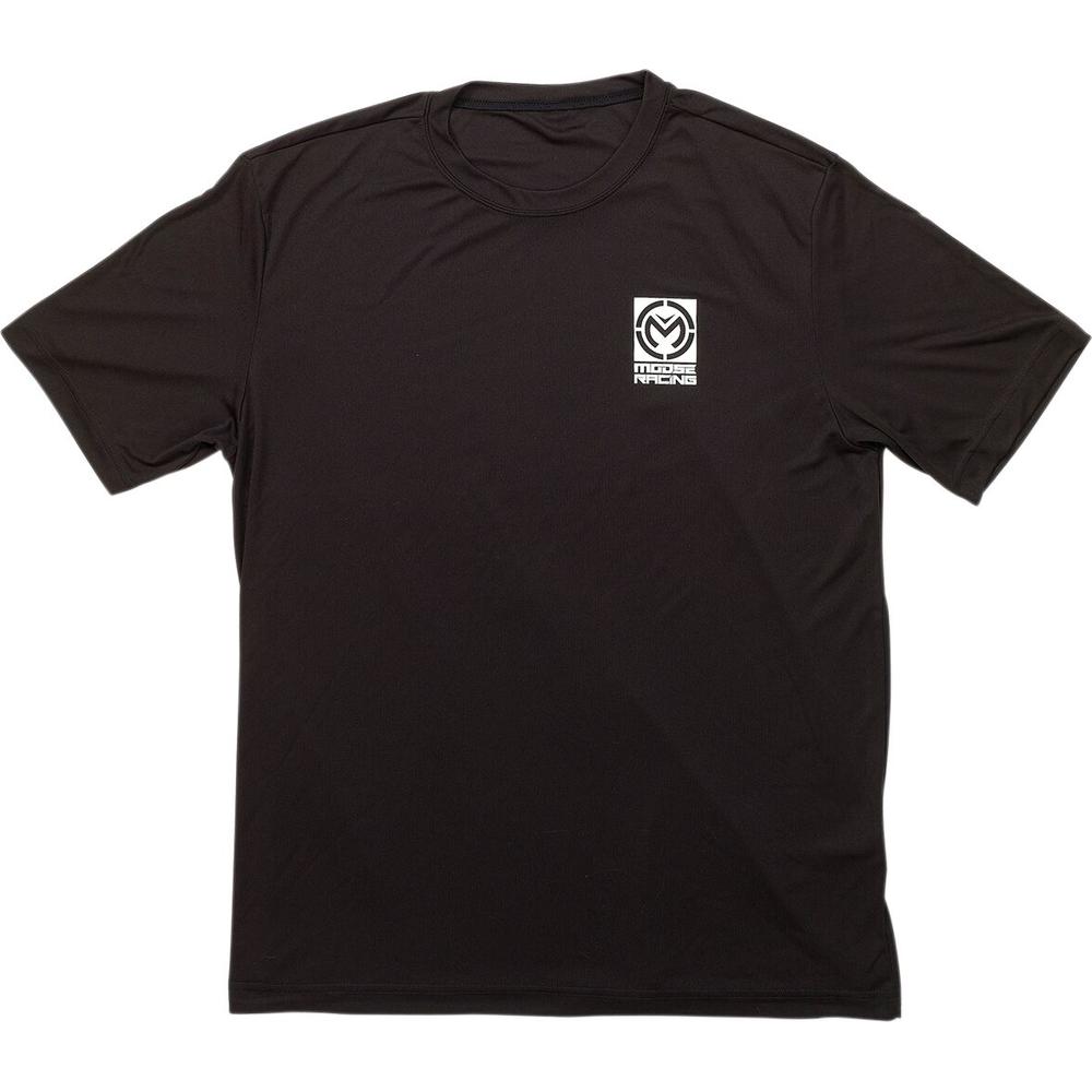 Moose Racing Distinction T-Shirt Black - FREE UK Shipping, FREE 365 Day Returns | Moto Central