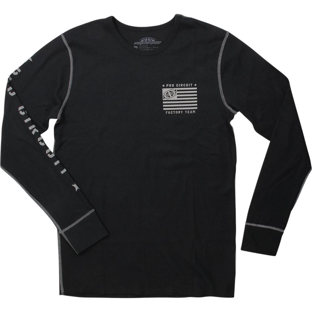 Pro Circuit Factory Team Thermal Long Sleeves T-Shirt Black