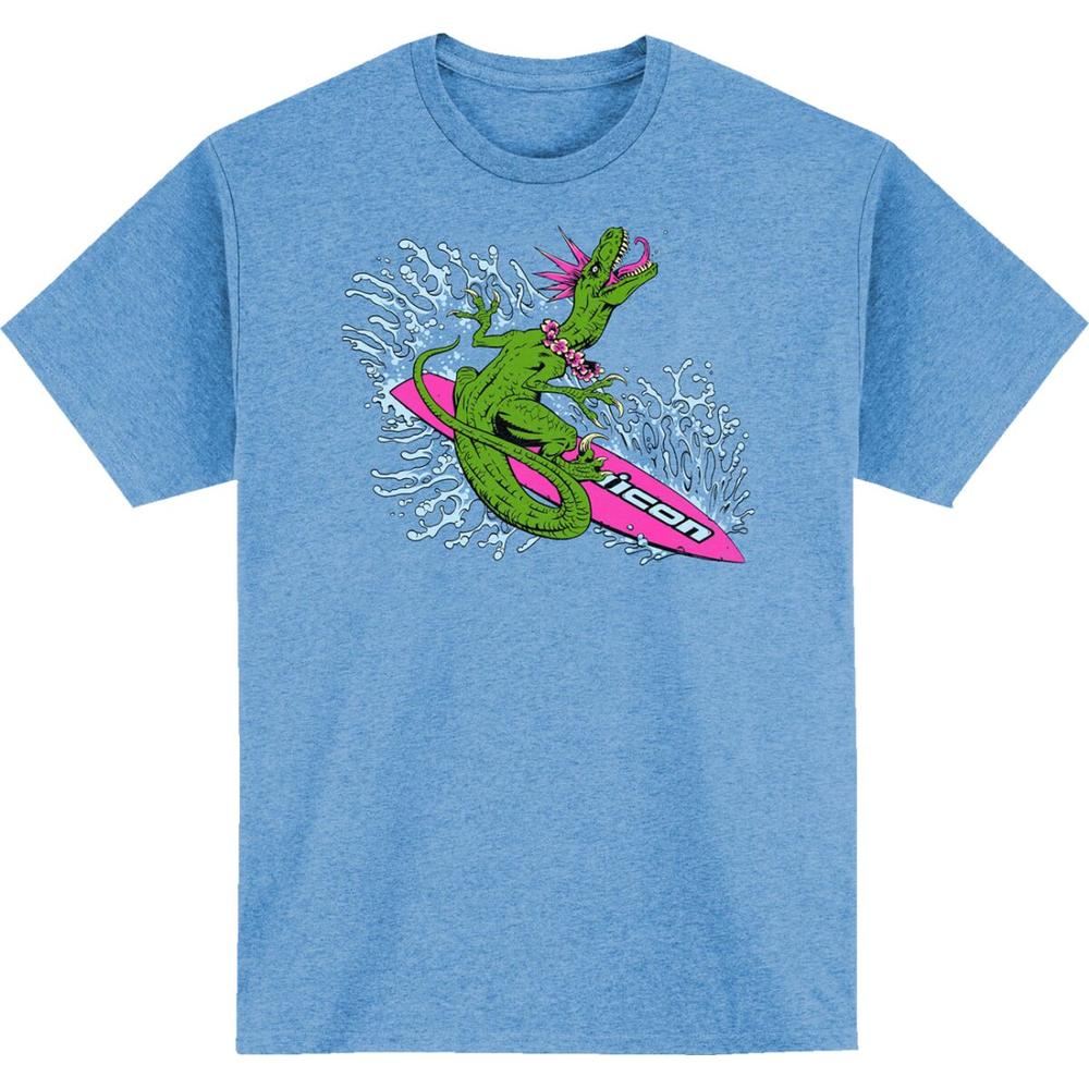 Icon Dino Fury T-Shirt Heather Blue