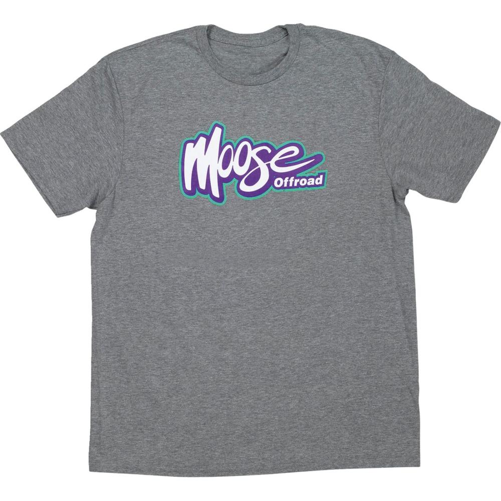 Moose Racing Offroad T-Shirt Grey - FREE UK Shipping, FREE 365 Day Returns | Moto Central