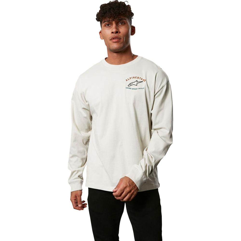 Alpinestars Full Face Long Sleeves T-Shirt White