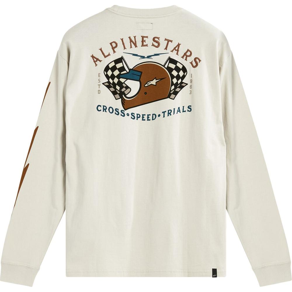 Alpinestars Full Face Long Sleeves T-Shirt White