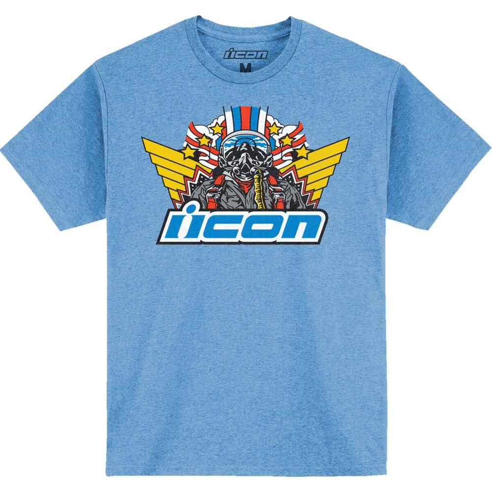 Icon Flyboy T-Shirt Light Heather Blue