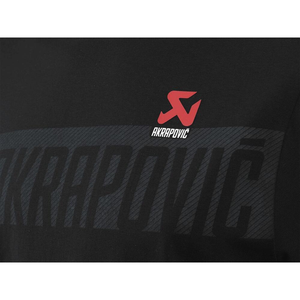 Akrapovic Corpo T-Shirt Black - FREE UK Shipping, FREE 365 Day Returns | Moto Central