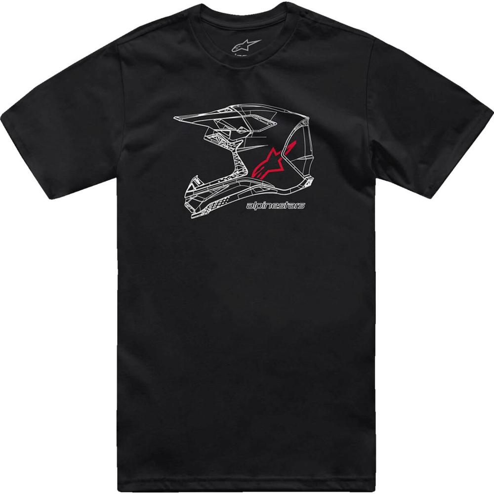 Alpinestars MX Helmet CSF T-Shirt Black