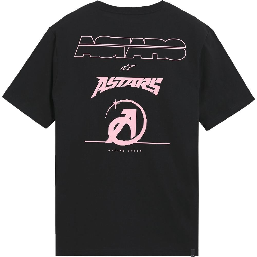 Alpinestars Bold Type Back CSF T-Shirt Black / Pink