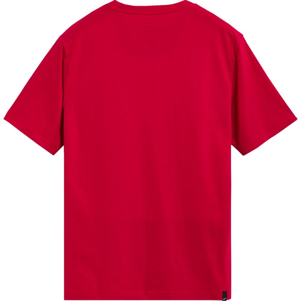 Alpinestars Elliptic Short Sleeves CSF T-Shirt Red - FREE UK Shipping, FREE 365 Day Returns | Moto Central