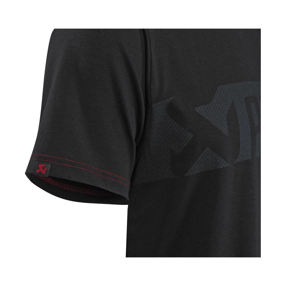 Akrapovic Corpo Ladies T-Shirt Black - FREE UK Shipping, FREE 365 Day Returns | Moto Central