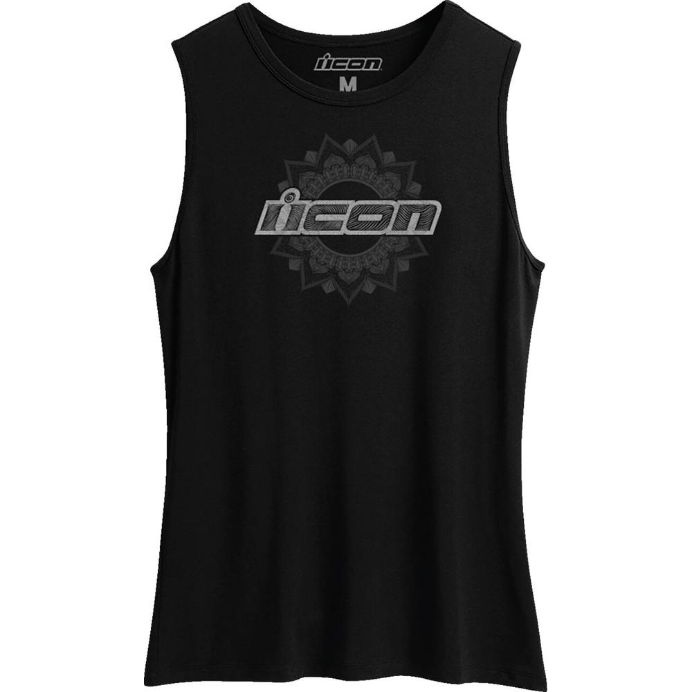 Icon Noble Ladies Tank Top Black / Grey