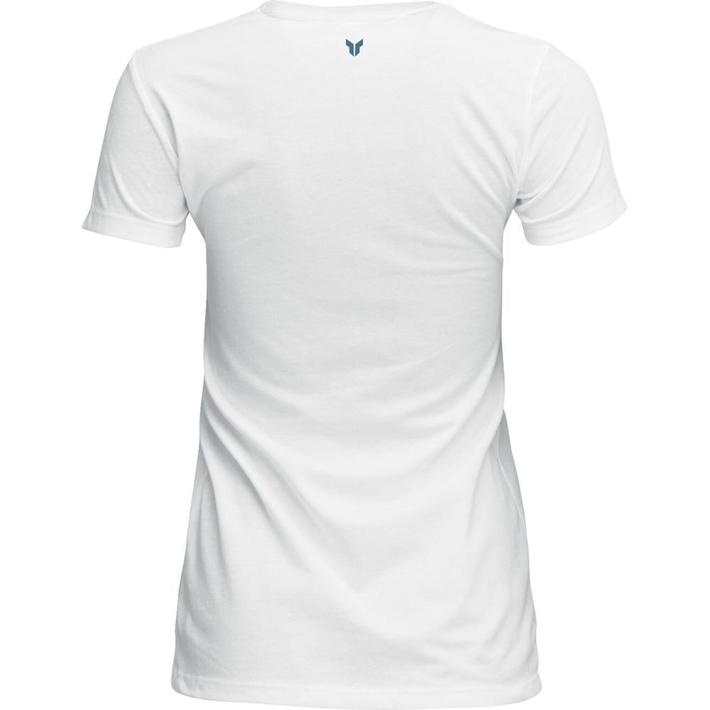 Thor Brave Ladies T-Shirt White - FREE UK Shipping, FREE 365 Day Returns | Moto Central