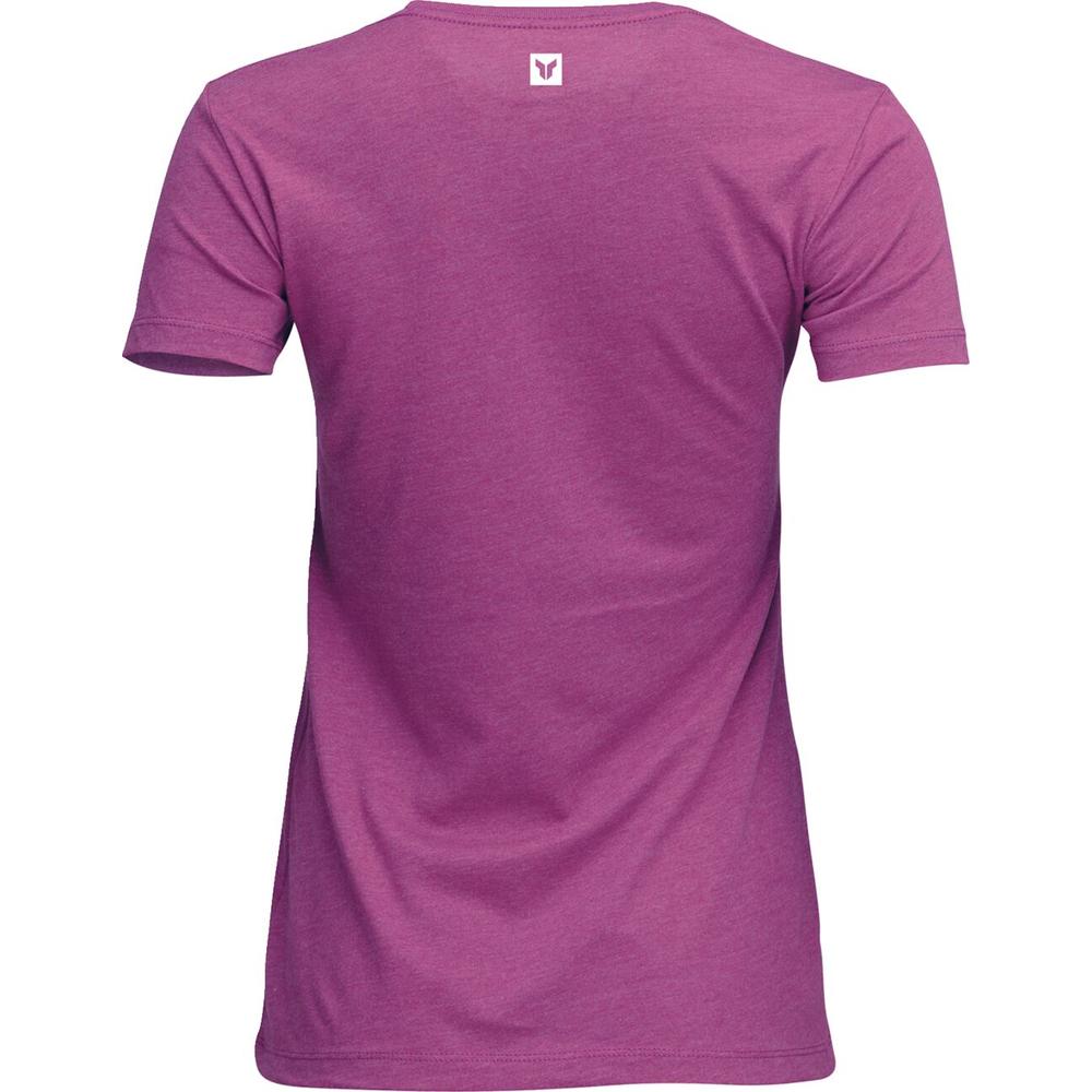 Thor Trax Ladies T-Shirt Fuchsia - FREE UK Shipping, FREE 365 Day Returns | Moto Central