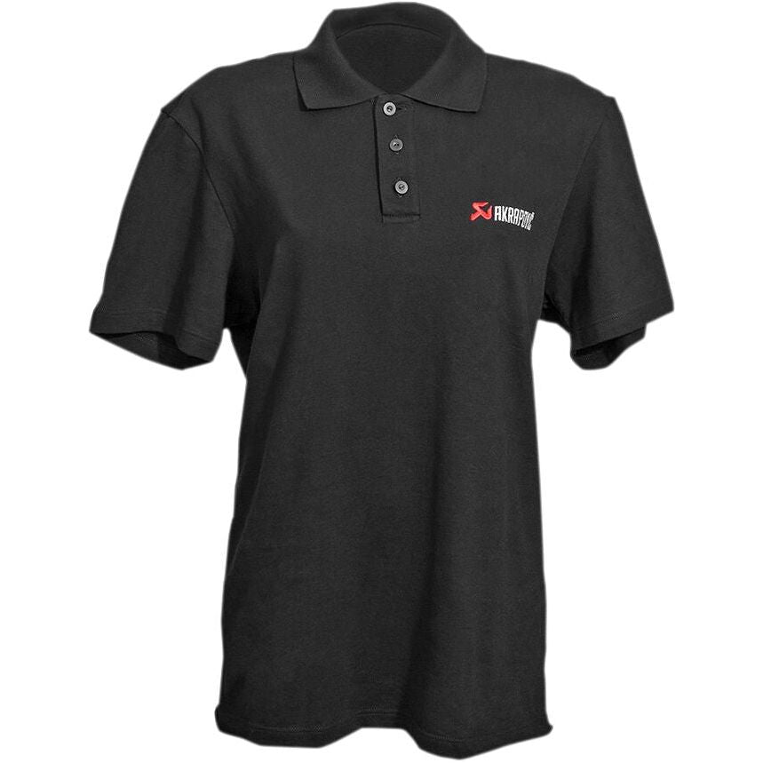 Akrapovic Polo T-Shirt Black / Red