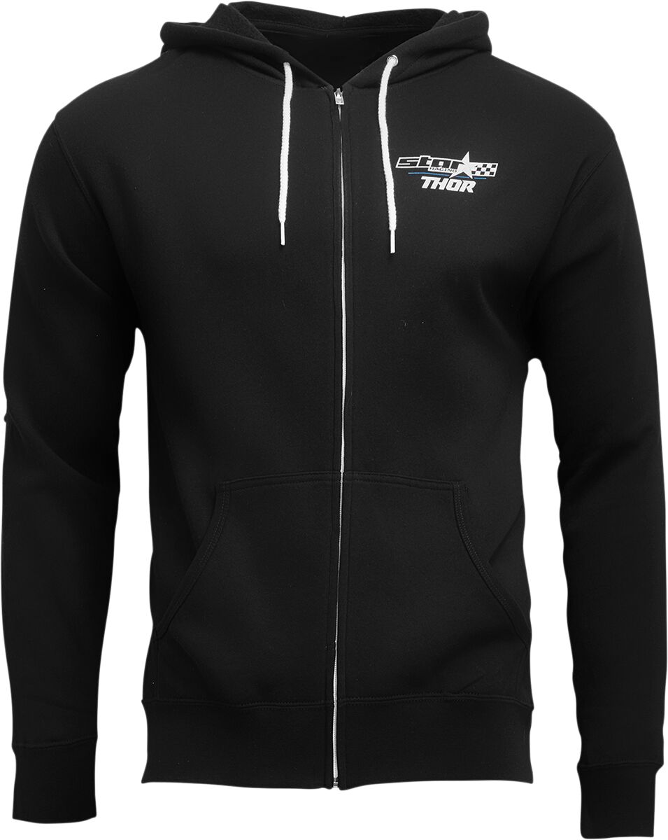 Thor Star Racing Champ Fleece Black - FREE UK Shipping, FREE 365 Day Returns | Moto Central