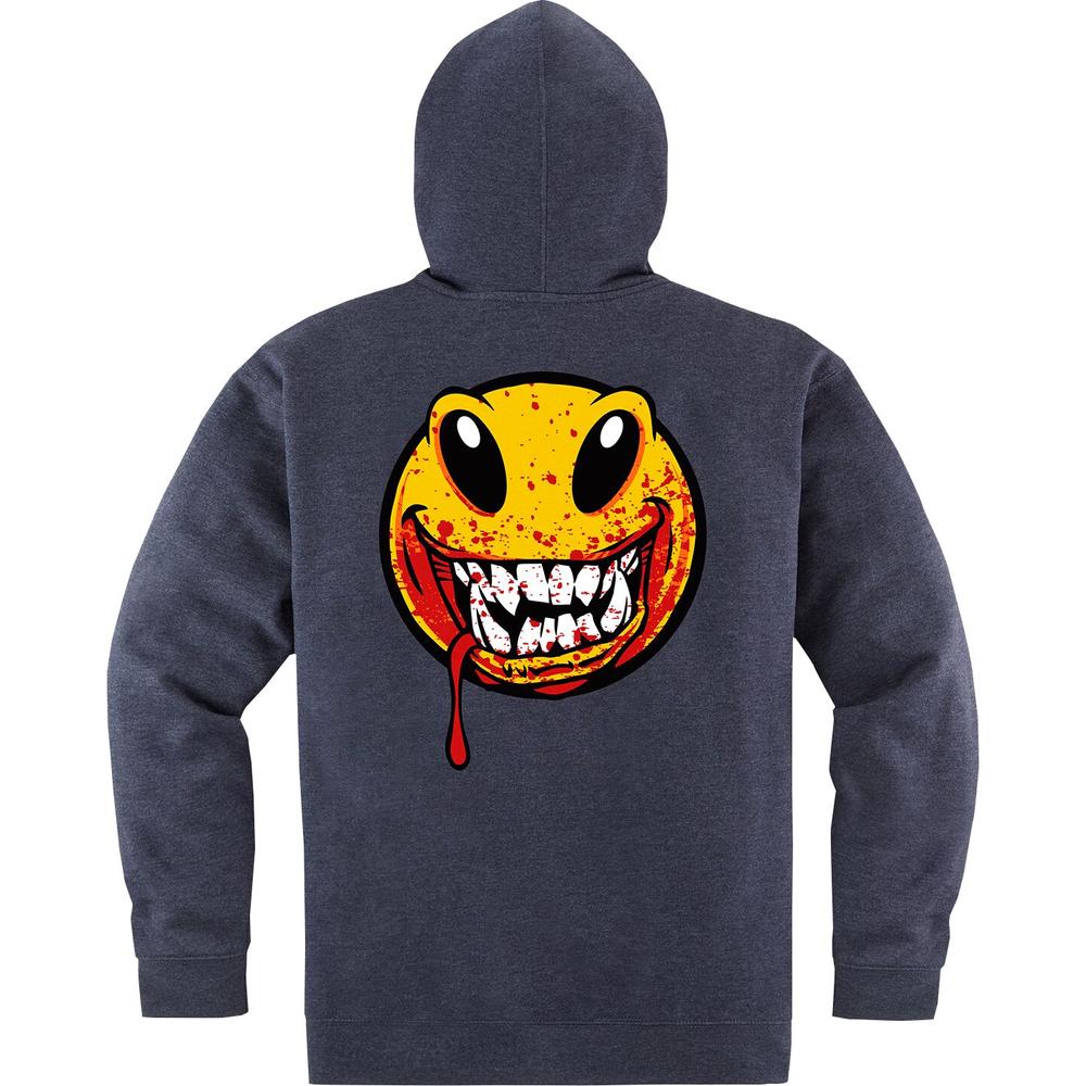 Icon Brozak Zip Hoodie Navy / Red / Yellow