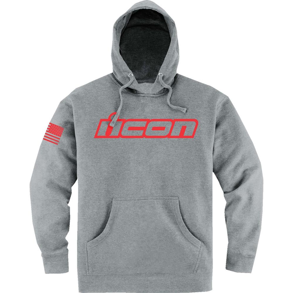 Icon Clasicon Casual Hoodie Heather Grey