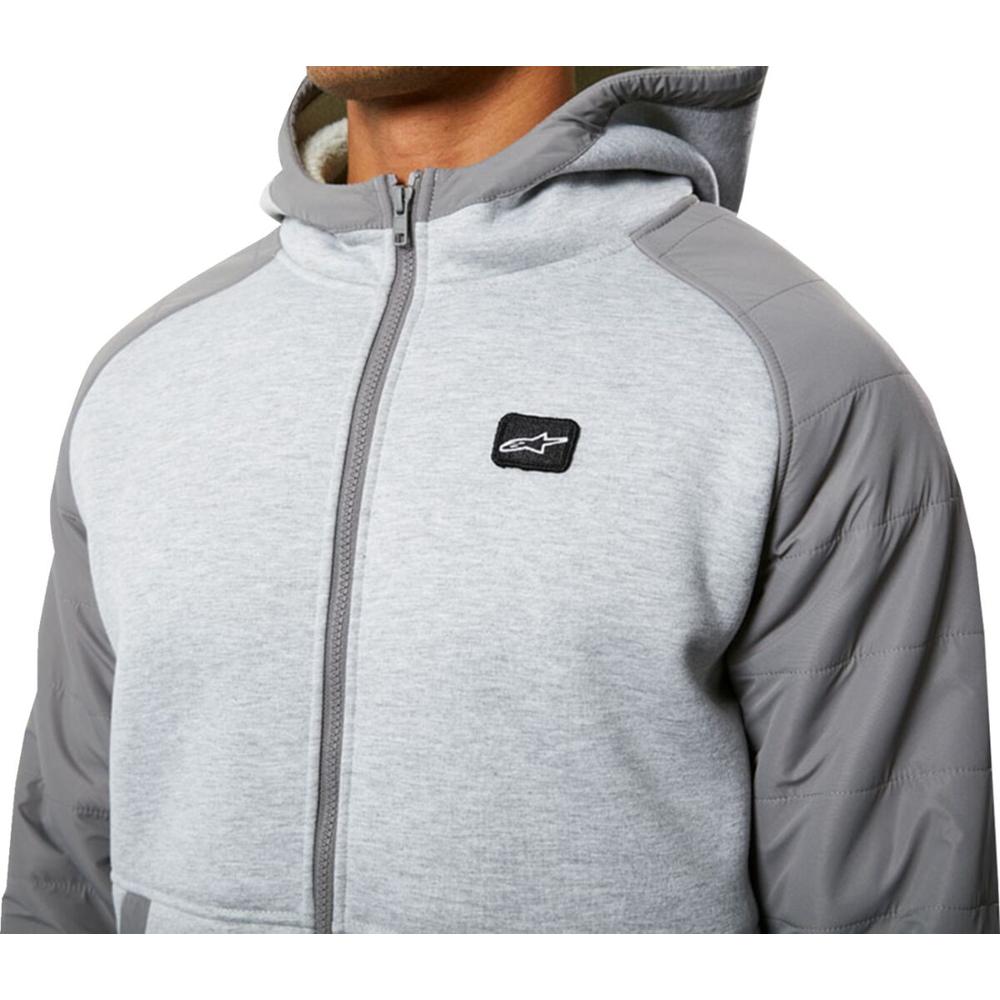 Alpinestars Fusion Sherpa Fleece Hoodie Grey