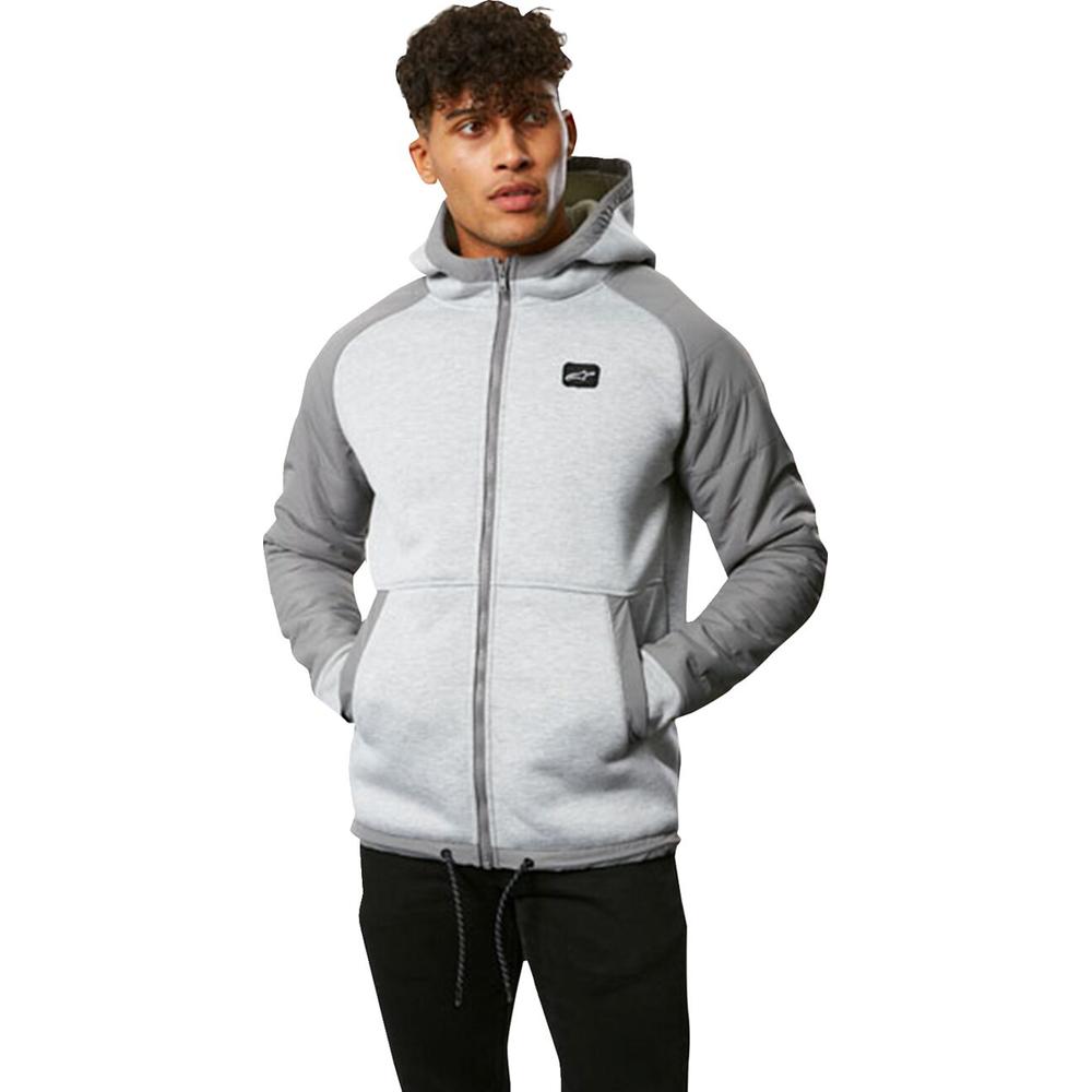 Alpinestars Fusion Sherpa Fleece Hoodie Grey