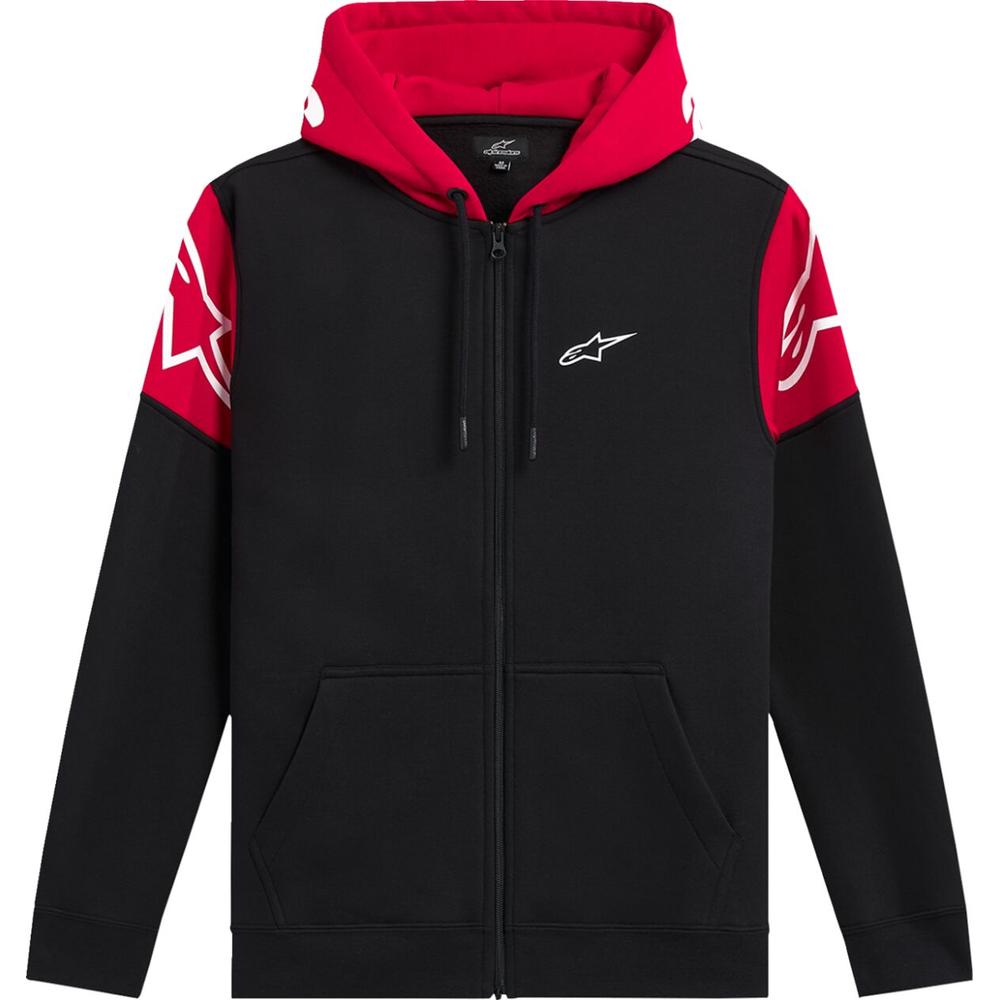 Alpinestars Velocity Zip Hoodie Black / Red