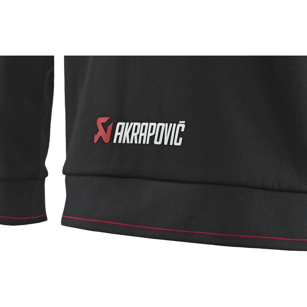 Akrapovic Corpo Full-Zip Ladies Hoodie Black - FREE UK Shipping, FREE 365 Day Returns | Moto Central