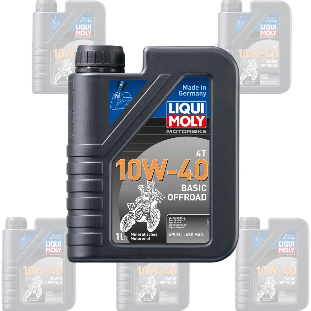 Liqui Moly 4 Stroke Offroad Race 10W-40 Oil - Box of 6