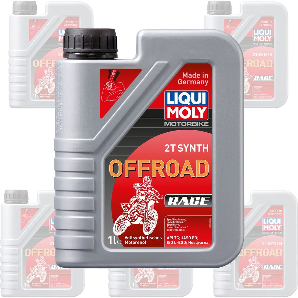 Liqui Moly 2 Stroke Fully Synthetic Offroad Race Oil - Box of 6