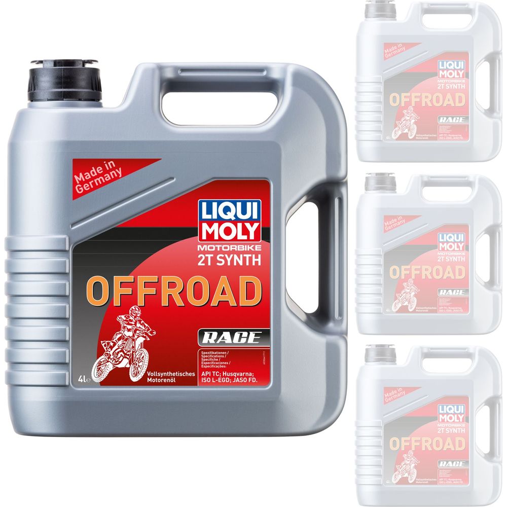 Liqui Moly 2 Stroke Fully Synthetic Offroad Race Oil - Box Of 4