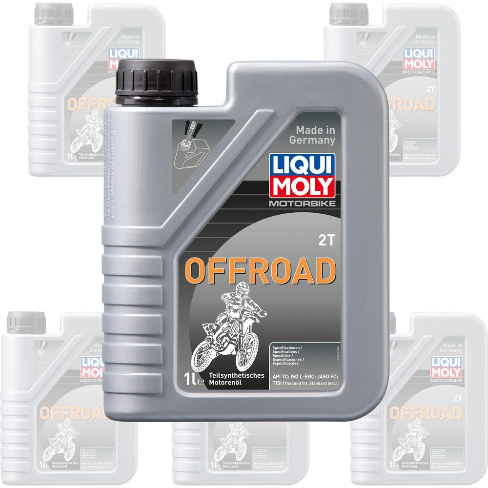 Liqui Moly 2 Stroke Semi Synthetic Offroad Oil - Box of 6