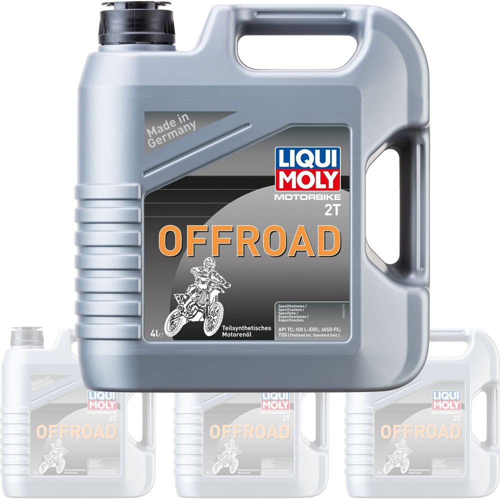 Liqui Moly 2 Stroke Semi Synthetic Offroad Oil - Box Of 4